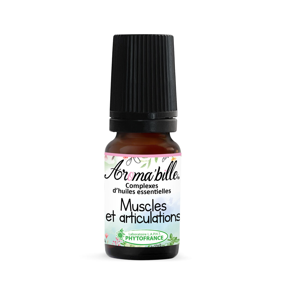 Huile Essentielle Muscles Sensibles Douleurs Stop Aromabille 10ml