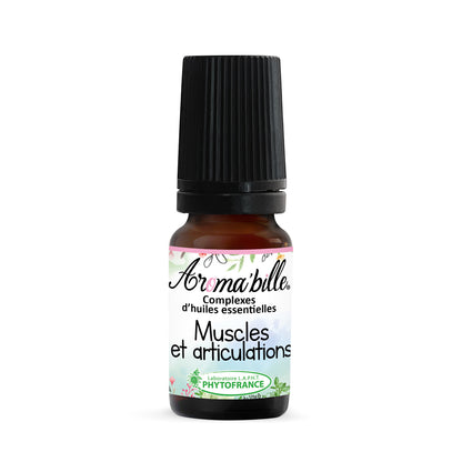 Huile Essentielle Muscles Sensibles Douleurs Stop Aromabille 10ml