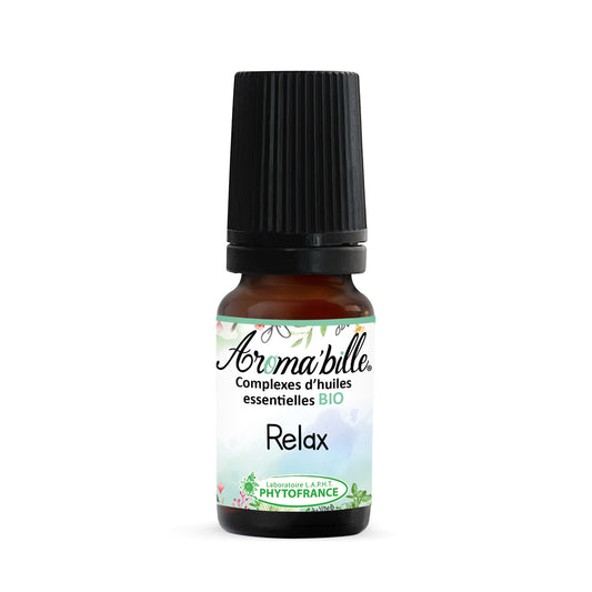 Complexe Huiles Essentielles Relax Aromabille 10ml Bio