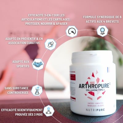 Arthropure Format : 120 gélules