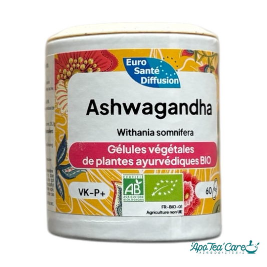 Ashwagandha BIO Français - Gestion du Stress & Bien-Être