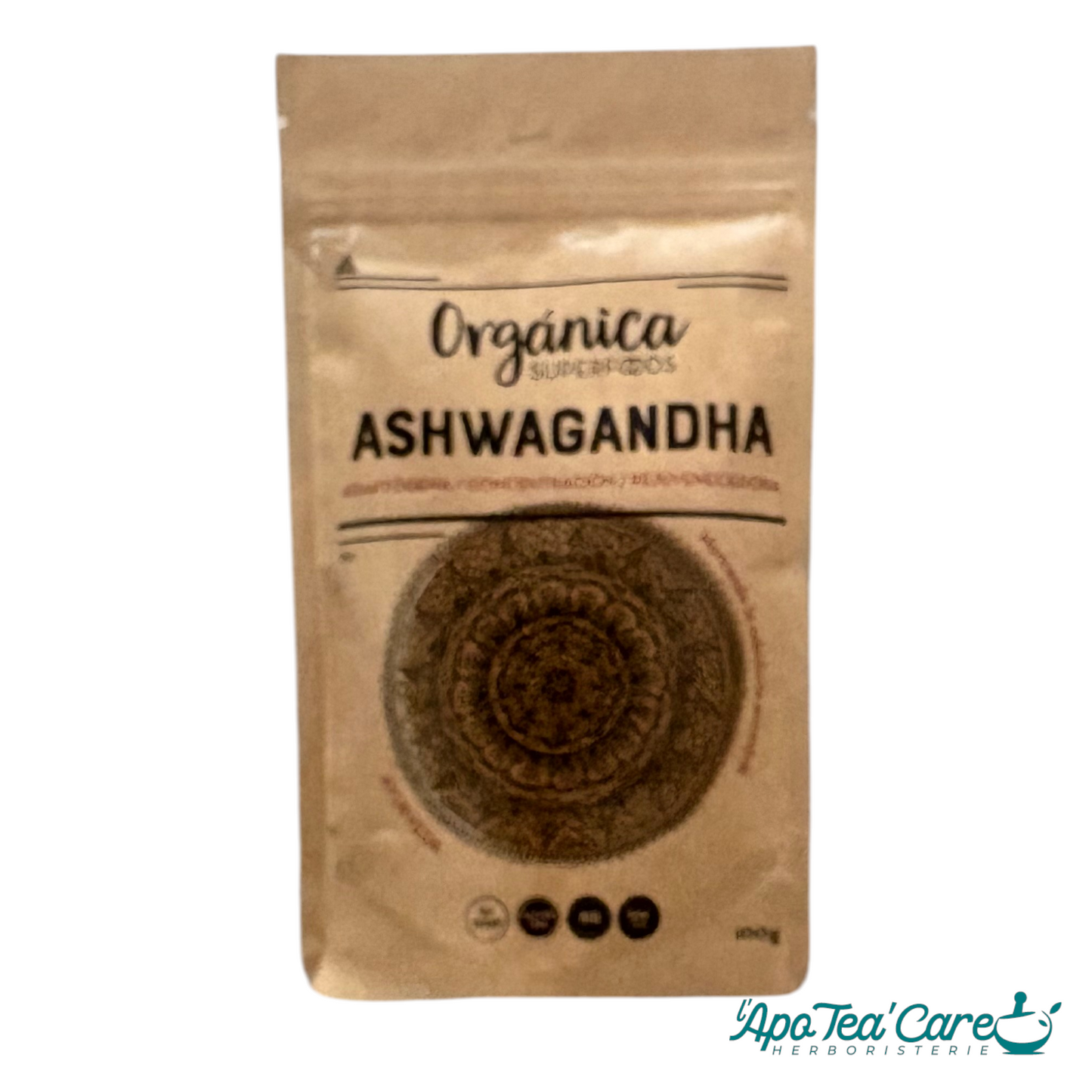 Poudre d’ashwagandha bio