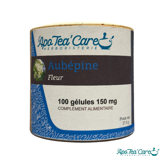 Aubépine Fleur 100 Gélules Santé Cardiovasculaire et Apaisement
