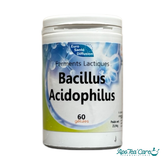Bacillus Acidophilus – Ferments lactiques 60 Gelules