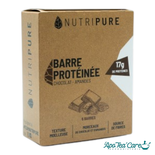 Barre Protéinée Nutripure – 17g de protéines, sans édulcorant