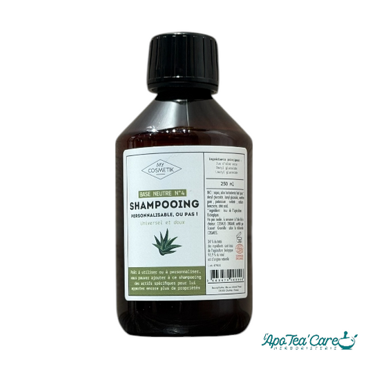 Base shampooing essentiel personnalisable - Volume : 250 ml + Pompe
