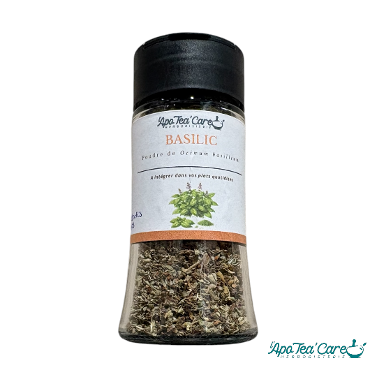 Saupoudreur Basilic en poudre - L'ApoTea'Care épicerie 