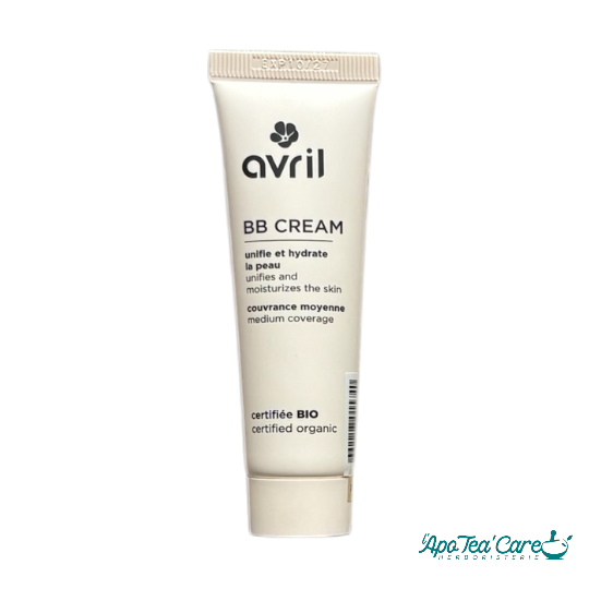 BB cream Avril Cosmétiques bio - pour un teint parfait - unifie et hydrate - L'apoTea'Care Herboristerie perpignan