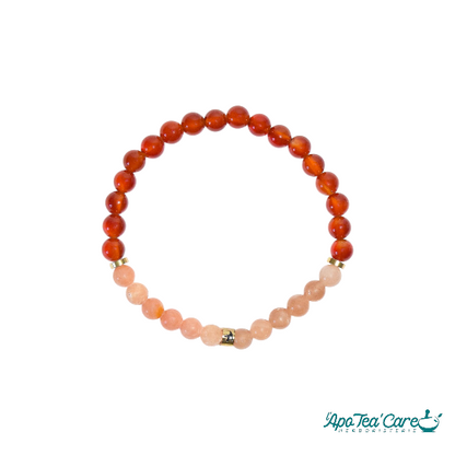 Bracelet Chakra Sacré Perles rondes 6 mm