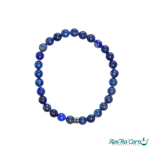 Bracelet Lapis-Lazuli Perles rondes 6 mm