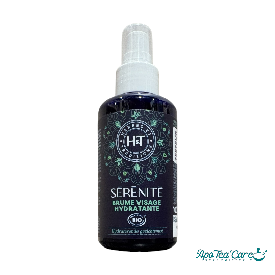Brume visage bio Sérénité Hydratante 100ml Theraviva – hydratation et apaisement – L'ApoTea'Care