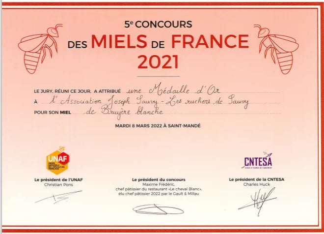 Miel de Bruyere Blanche 250g