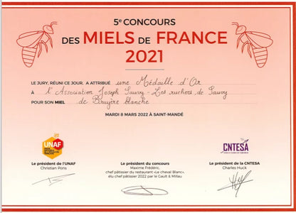 Miel de Bruyere Blanche 250g