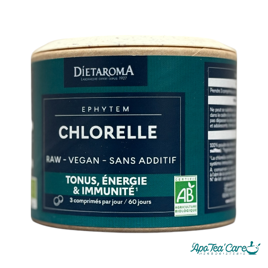 Dietaroma Chlorelle Bio 180 Comprimés  Superaliment Détox et Vitalité