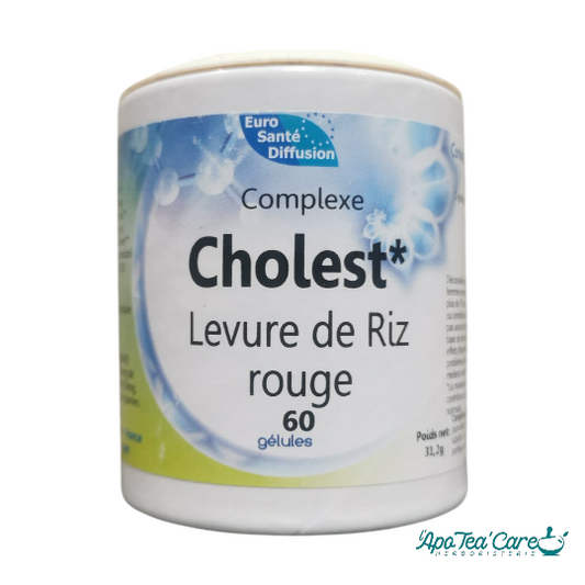 Complexe de Levure de Riz Rouge 60 Gelules
