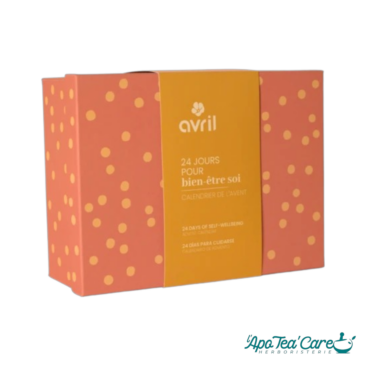 24 surprises dans ce calendrier de l'Avent par Avril Cosmétiques chez l'ApoTea'Care Herboristerie