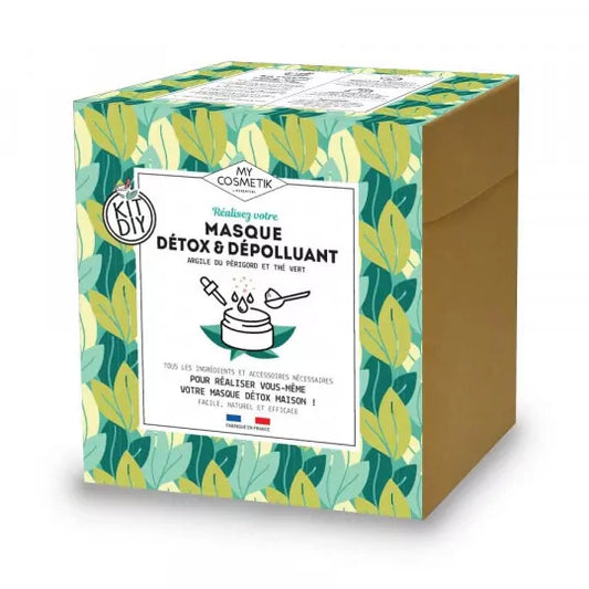 Coffret DIY « Masque visage détox & dépolluant »