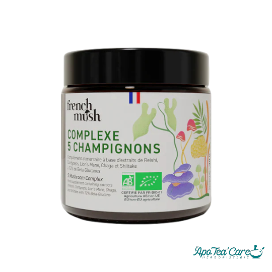 Complexe 5 Champignons en Poudre