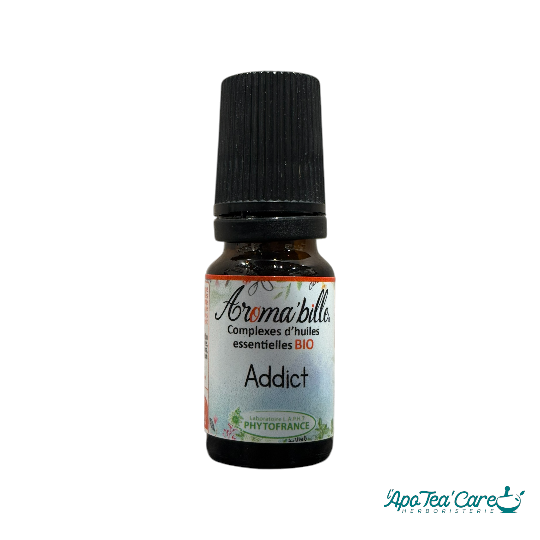 Complexe d’huiles essentielles 100% naturelles pour apaiser les envies et soutenir l’équilibre émotionnel lors de moments de stress ou de tension- format pratique roll on - L'ApoTea'Care