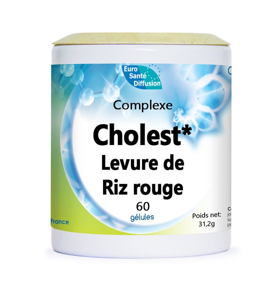Complexe de Levure de Riz Rouge 60 Gelules
