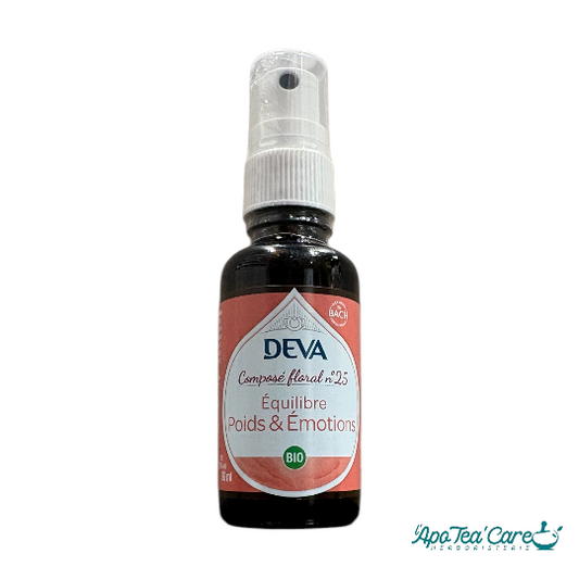 Composé Floral Poids & Émotion 30ml – Acceptation de Soi | Deva- L'ApoTea'Care Herboristerie
