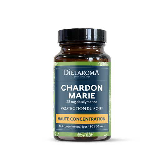 Concentré Intégral de Plantes Chardon Marie 60 comprimés Dietaroma
