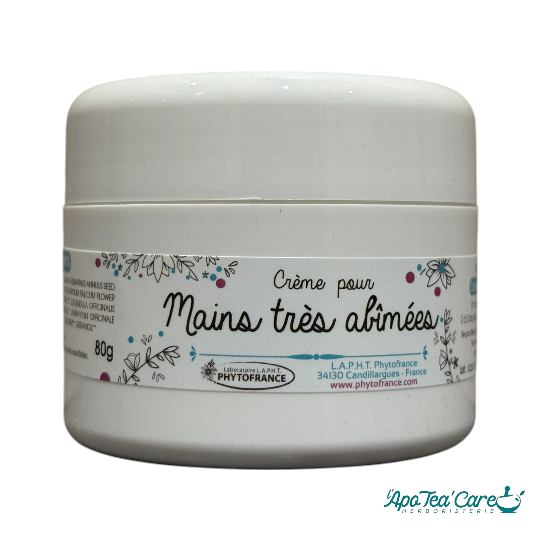 Crème Réparatrice pour Mains très Abîmées Bio