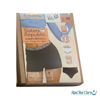 Culotte Menstruelle Boxer Ginger Sisters Republic