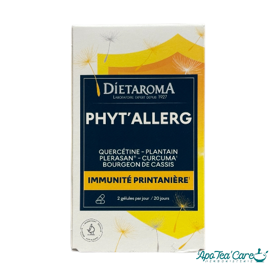 Dietaroma Phyt'allerg 40 gélules Contre les Allergies Saisonnières