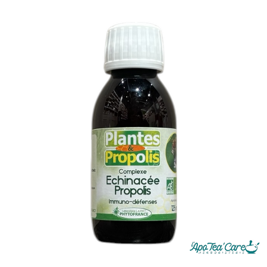 Plantes et Propolis Bio Echinacée EFGM 125ml - Immunité Gorge PhytoFrance