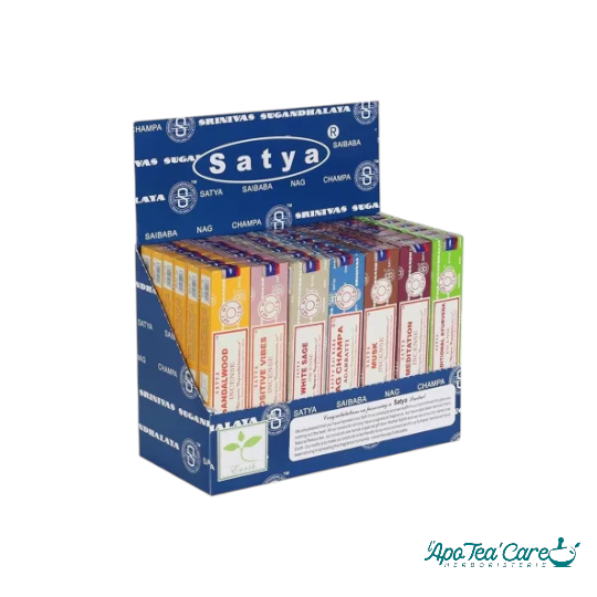 Bâtons d'Encens Satya Authentiques 8 senteurs