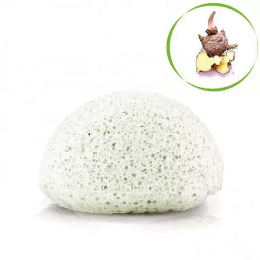 Éponge Konjac blanche (nature)