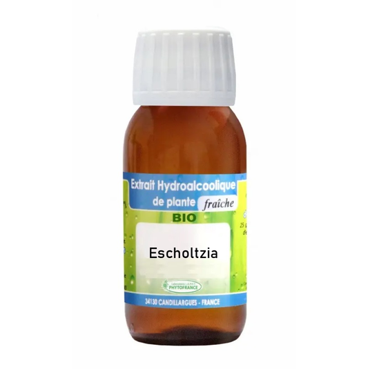 Extrait Hydro Alcoolique Escholtzia Californica BIO 60ml