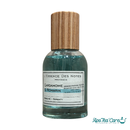 Eau de Parfum Cardamome & Romarin - relaxante et stimulante - L'ApoTea'Care 
