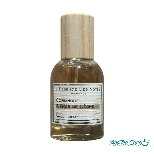 Eau de Parfum Coriandre & Bois de Cèdre – Énergie - L'ApoTea'Care