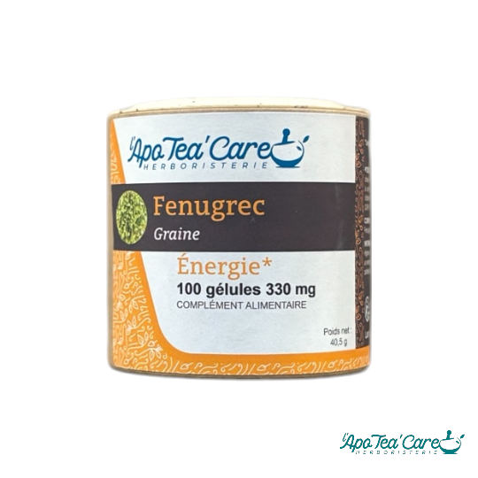 FENUGREC GRAINE GELULES 330mg 100 gélules