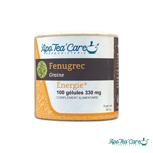 FENUGREC GRAINE GELULES 330mg 100 gélules