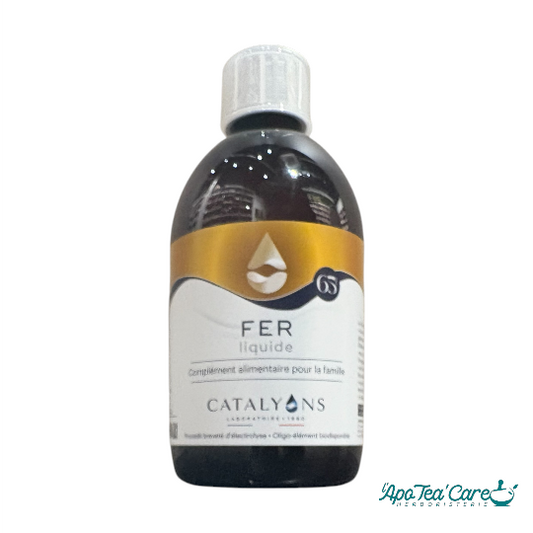 Flacon Fer Oligothérapie 500ml – Catalyons Unitaires, complément alimentaire | L'ApoTea'Care"