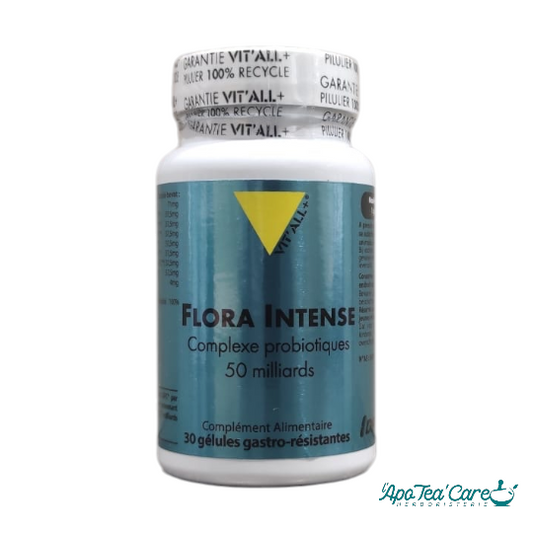Flora Intense Complexe Probiotique - Microbiote & Digestion (15 ou 30 Gélules)