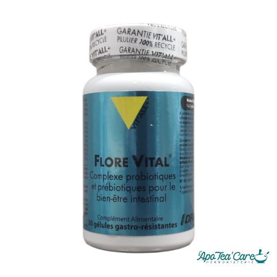 Flore Vital Complexe Probiotique 30 Gélules - Microbiote & Immunité