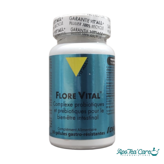 Flore Vital Complexe Probiotique 30 Gélules - Microbiote & Immunité