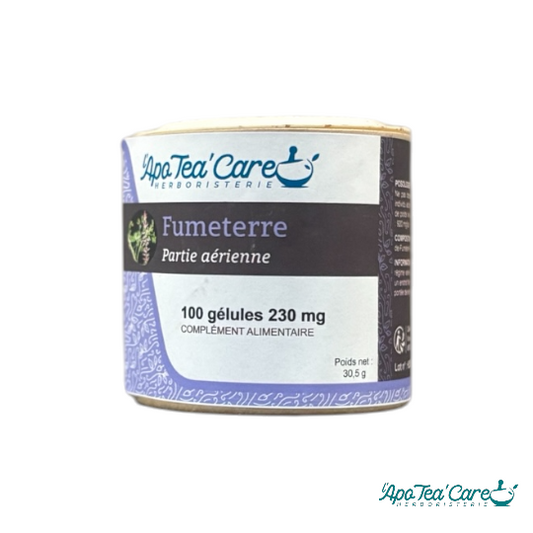 Fumeterre 100 gelules 200 mg