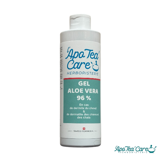 Gel Aloe Vera Dermatites pour Animaux by L'ApoTeaCare