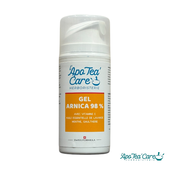 Gel arnica 98% pour animaux - Apaisant musculaire et articulaire L'ApoTea'Care Herboristerie
