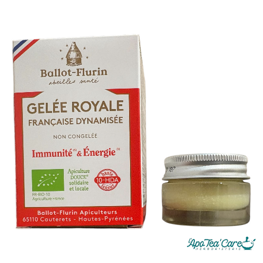 Gelée Royale bio française dynamisée 10g Ballot Flurin