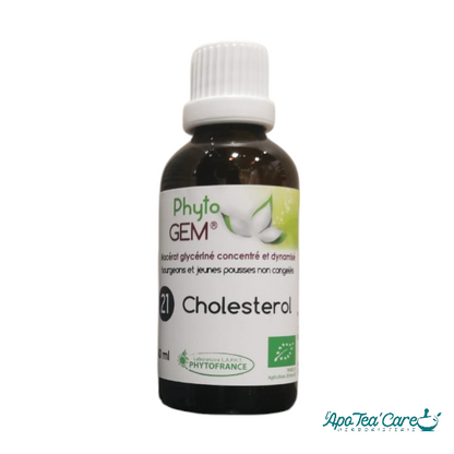 Macérat Phyto'gem N°21 – Cholestérol - pour aider à l'équilibre du cholesterol - L'ApoTea'Care 