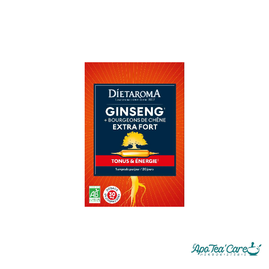Ginseng Extra Fort Tonus Energie 30 Ampoules Dietaroma