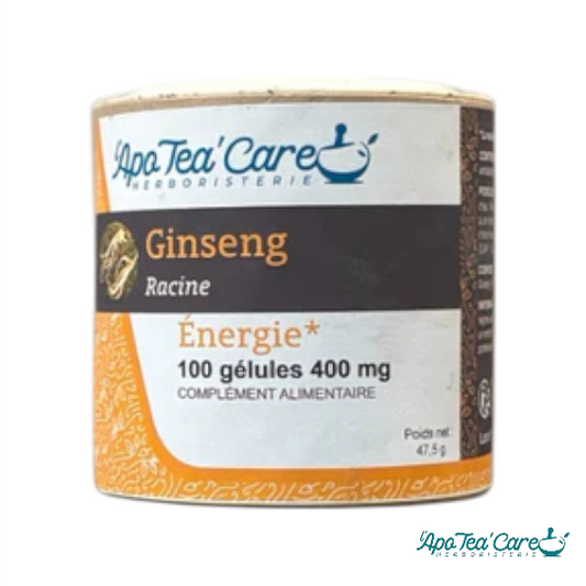 Ginseng 100 gélules Vitalité et Énergie Naturelle