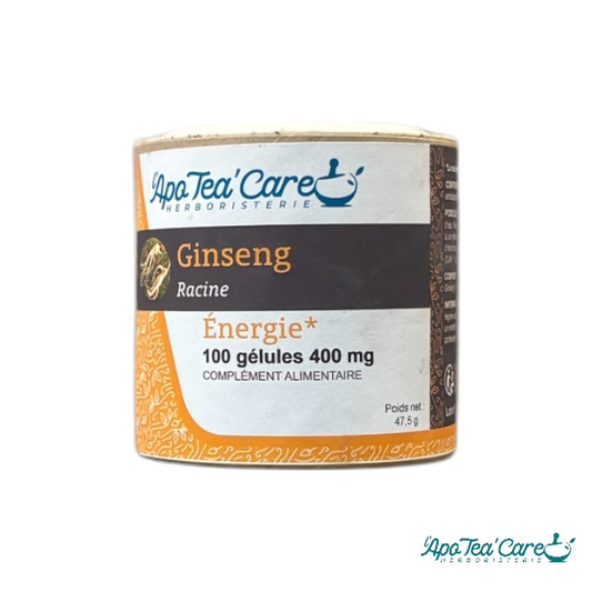Ginseng 100 gelules 400 mg