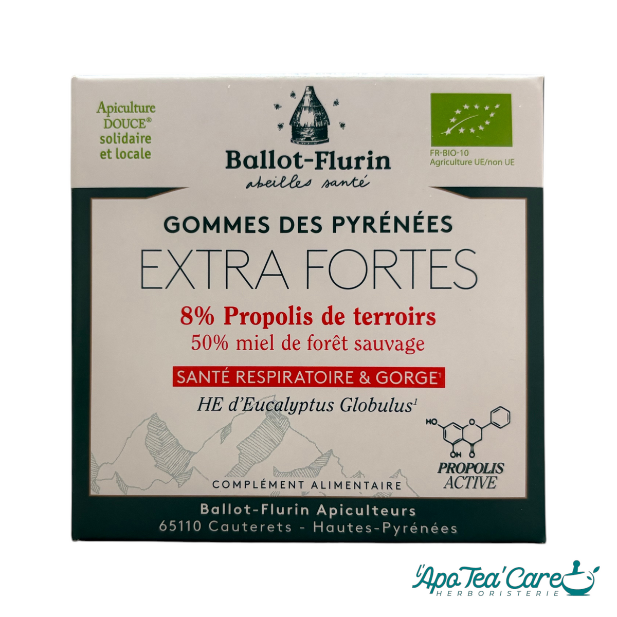 Gommes extra-fortes des Pyrénées – 8% de Propolis Bio